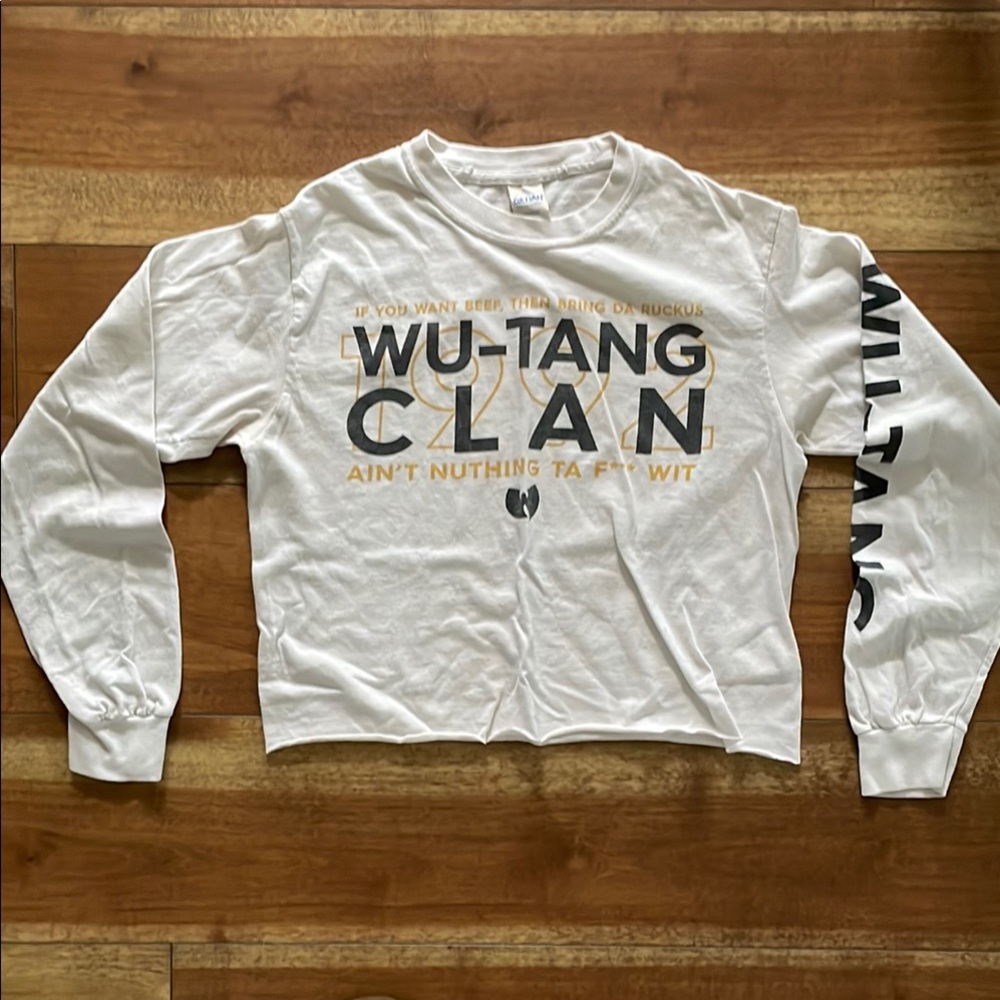 Gildan White Wu-Tang Clan Graphic Tee